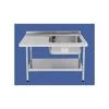 Rical Group Stainless Steel Sink Unit Single Bowl