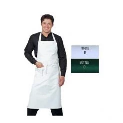 Denny's Chefs Clothing Denny Bib Apron With Pocket Dp03