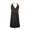 Denny's Denny Black V Neck Bib Apron Dp72 - Womens