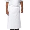 Denny's Denny White Apron 36 X 36Inch Chefs Clothing