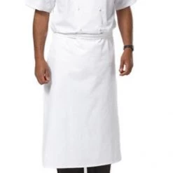 Denny's Denny White Apron 36 X 36Inch Chefs Clothing