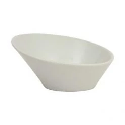 Neville Uk CROCKERY Genware White Oval Sloping Bowl