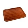 Neville Uk Dark Wood Non-Slip Tray