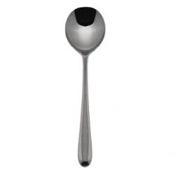 Elia International Elia Liana Soup Spoon, Stainless Steel, Per 12 Cutlery