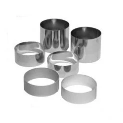 Alan Silverwood Silverwood Rosti Ring / Muffin Ring / Food Presentation Ring KITCHENWARE