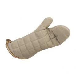 Neville Uk Chefs Clothing Genware Flameguard Oven Mitt Pair