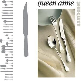 Sambonet Paderno CUTLERY & GLASSWARE Sambonet Queen Anne Carving Knife 1 Sambonet Paderno CUTLERY & GLASSWARE Sambonet Queen Anne Carving Knife