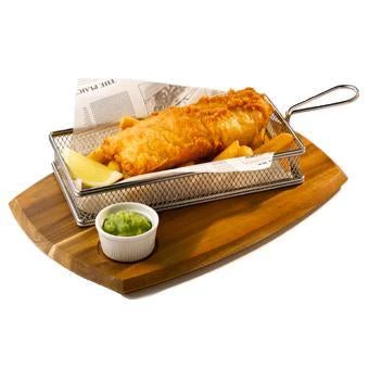Neville Uk Rectangular Chip Basket 26 X 13 X 4.5cm Tabletop 1 Neville Uk Rectangular Chip Basket 26 X 13 X 4.5cm Tabletop