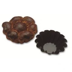 Matfer Brioche Mould 180mm 14 Wave
