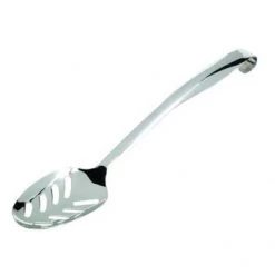 Neville Uk Genware Stainless Steel Slotted Serving Spoon
