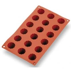 Matfer KITCHENWARE Bourgeat Gastroflex 18 Mini Bordelais Moulds