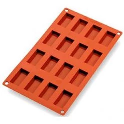 Matfer Bourgeat Non-Stick Gastroflex 16 Rectangular Moulds