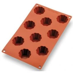 Matfer Bourgeat Non-Stick Gastroflex 9 Briochettes Mould KITCHENWARE