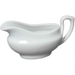 Neville Uk Genware White Traditional Sauce Boat