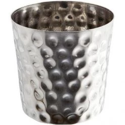 Neville Uk Stainless Steel Hammered Serving Cup