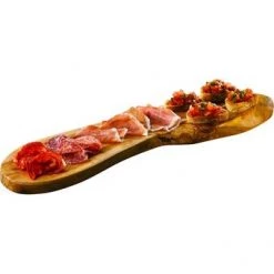 Neville Uk RESTAURANT & BAR Rustic Olive Wood Serving Board 55 X 13cm