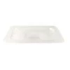 Neville Uk Genware Clear Polycarbonate Quarter Size Lid