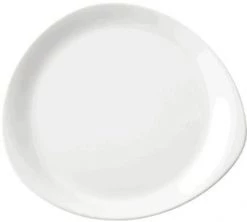 CROCKERY Steelite White Freestyle Plate