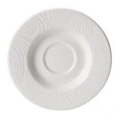 CROCKERY Steelite Optik Saucer (6.5 Inch), 9118C1018