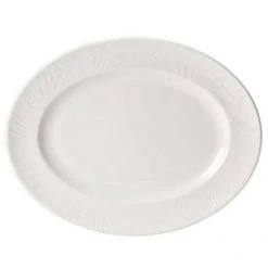 CROCKERY Steelite Optik Oval Plate, 9118C1011