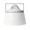 Steelite Optik Sugar Jar Lid, 9118C1030