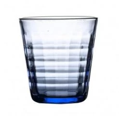 John Artis Duralex Prisme Marine Blue Glass Tumbler (275Ml)