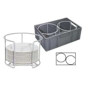 Contacto Crockery Transport Box (21.5cm High) 1 Contacto Crockery Transport Box (21.5cm High)