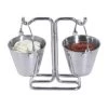 Contacto Stainless Steel Mini Sauce Bucket Stand