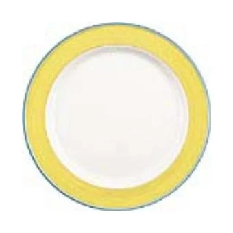 Steelite Rio Yellow Chop Plate 11 3/4 Per 12 1 Steelite Rio Yellow Chop Plate 11 3/4 Per 12