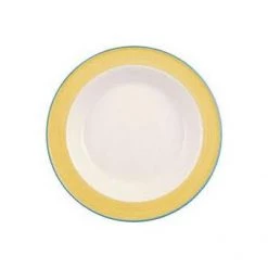 Steelite Rio Yellow Soup Plate 8.5 Per 24 CROCKERY