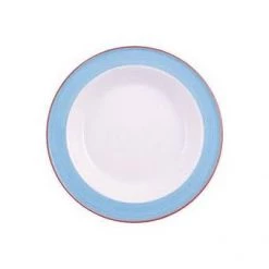 Steelite Rio Blue Soup Plate 8 1/2 CROCKERY
