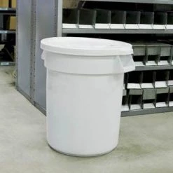 Newell Rubbermaid Uk Rubbermaid White Round Brute Bin Food Storage