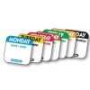 NCCO International Kit-Food Label 1 Sq Mon-Sun(7) Remov