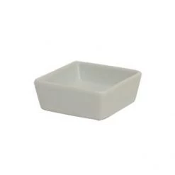 Neville Uk Genware White Square Dish - 6.5cm 3.5oz