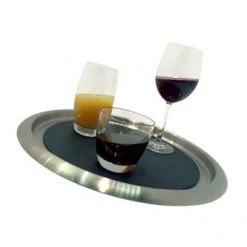 Elia International Elia Stainless Steel Tray With Non Slip Silicone Insert RESTAURANT & BAR