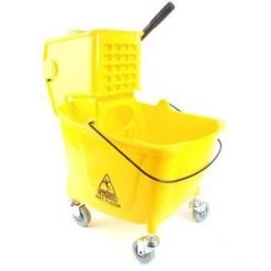 Newell Rubbermaid Uk Rubbermaid Combo Mop Bucket Yellow HYGIENE & JANITORIAL