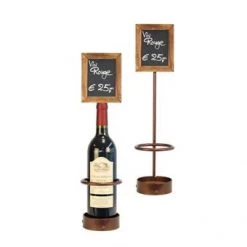Neville Uk Wine Bottle Chalk Board Display Single Serving Accessories
