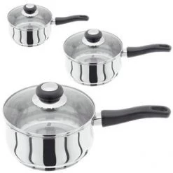 Horwood KITCHENWARE Vista Stainless Steel Saucepan