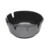 Neville Uk Cleaning Equipment Black Melamine Ashtray (4 Inch Diameter)