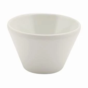 Neville Uk Buffet White Melamine Conical Bowl 1 Neville Uk Buffet White Melamine Conical Bowl