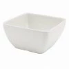 Neville Uk White Melamine Curved Square Bowl