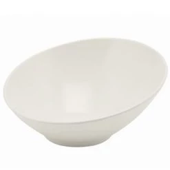 Neville Uk White Melamine Slanted Bowl Buffet