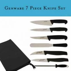 Neville Uk Cutlery Genware 7 Piece Knife Set