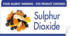 Mileta Signs & Products Allergy Buffet Notices (Sulphur Dioxide)