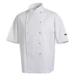 Denny's Chefs Clothing Afd Cool White Thermo Jacket