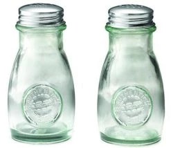 Tablecraft RESTAURANT & BAR Authentic Glass Salt & Pepper Shaker 4oz