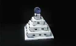 Matfer Square Wedding Cake Set Cake Stands