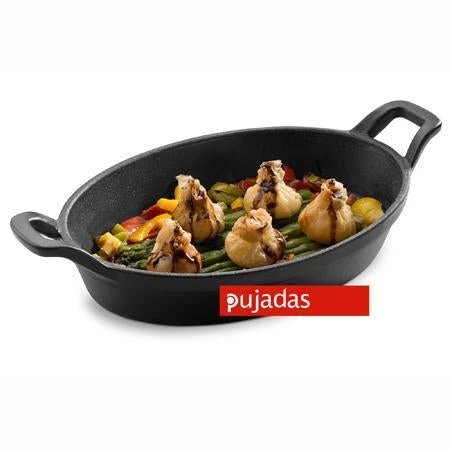 Pujadas Cast Iron Mini Oval Dish 1 Pujadas Cast Iron Mini Oval Dish