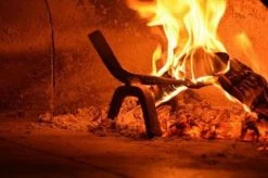 GI Metal Gi Andiron (50 X 30 X 22cm) Pizza Equipment