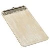 Neville Uk Whitewash Wooden Menu Clipboard